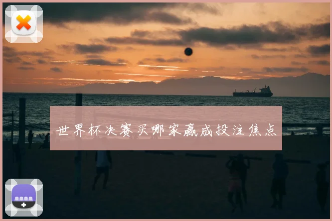 世界杯决赛买哪家赢成投注焦点